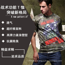 Tactical Multifunction T-Shirt with Cartoon Character Sport T-Shirt